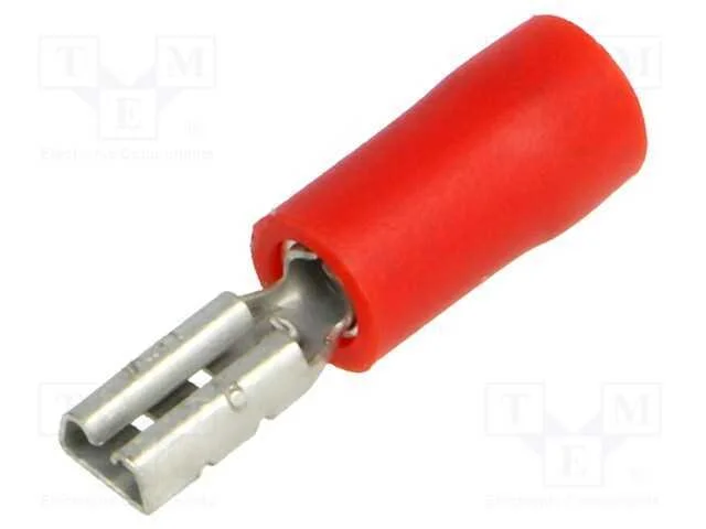 Conetor: plano, 2,8mm, 0,8mm, macho, 0,25÷1,5mm2,.