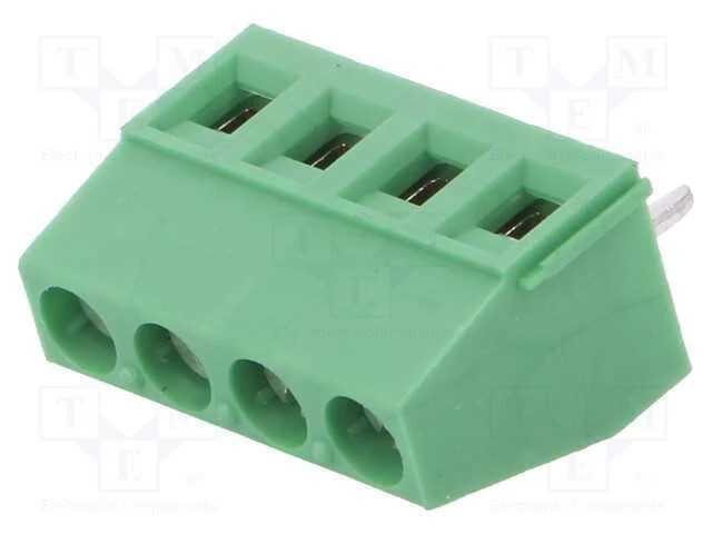 Pcb Bloco Terminal, Angulares 90, 5,08mm, Faixas: 4, para Pcb