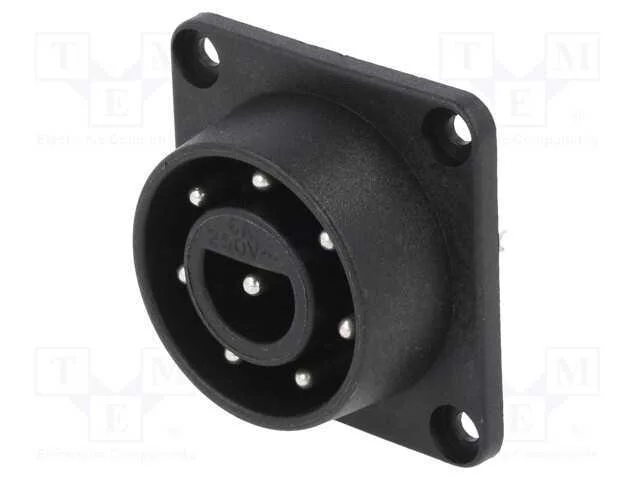 Conector: redondos, tomada, macho, PIN: 8, conect.
