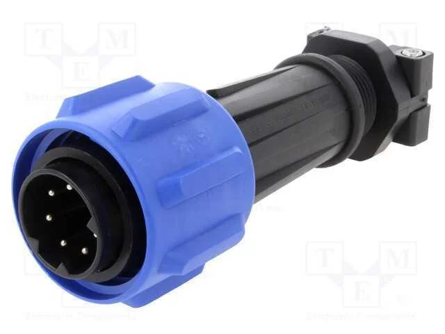 Conector: redondos, ficha, macho, PIN: 7, rosca i.