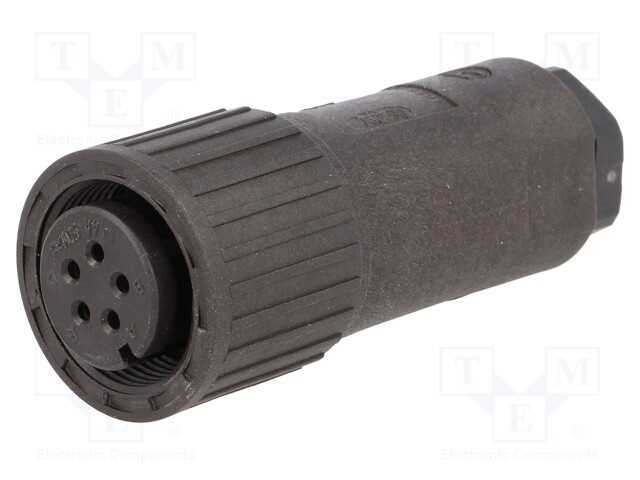 Conector: redondos, ficha, CM, IP67, PIN: 5, Cobe.