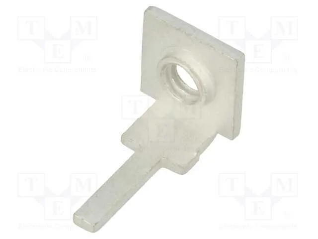 Conetor: terminal parafusado, sem perno, latão, e.