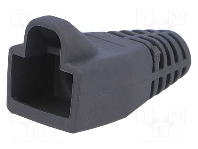 Revestimento de Pino Rj45, 6mm, Cinzento Escuro