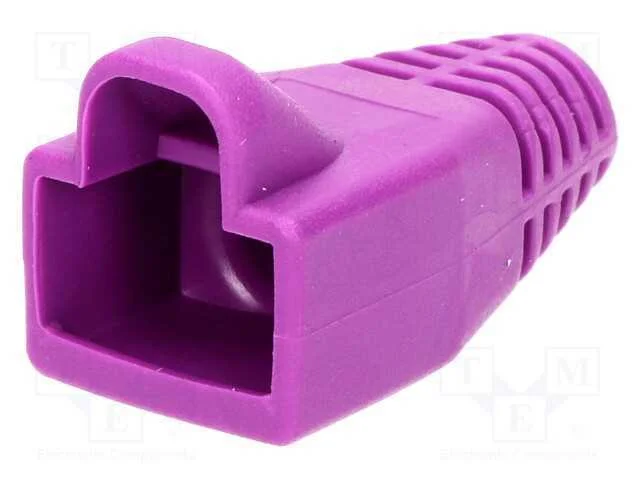 Revestimento de Pino Rj45, 6mm, Roxo