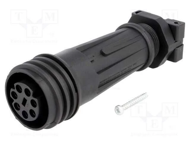 Conector: redondos, ficha, f&ecirc;mea, PIN: 7, rosca e.