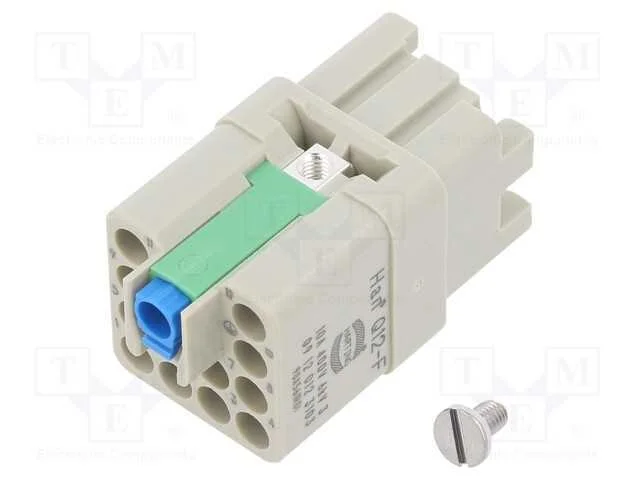 Han Q 12/0 Female W. Screw F. Ip65/67