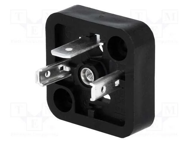 Conector: de Válvulas, Tomada, Formato A, 18mm, Macho, Pin: 3, 1mm2