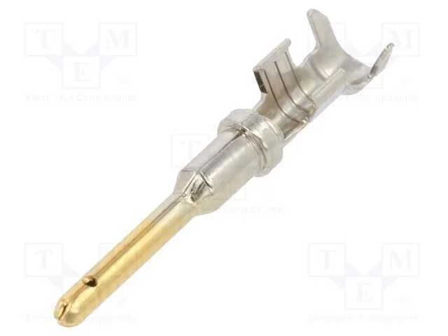 Contacto, Macho, 16, Dourado, 0,75÷2mm2, 18awg÷14awg, Cerrar