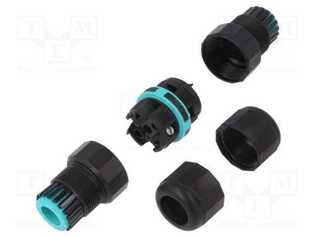 Conector: de alimentação, terminal parafusado, TH.