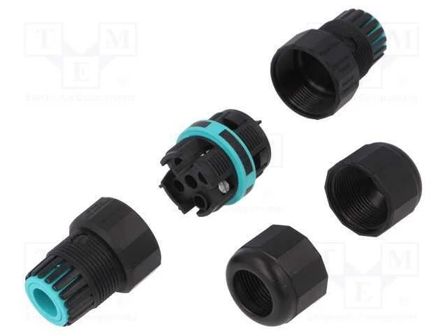 Conector: de alimentação, terminal parafusado, TH.