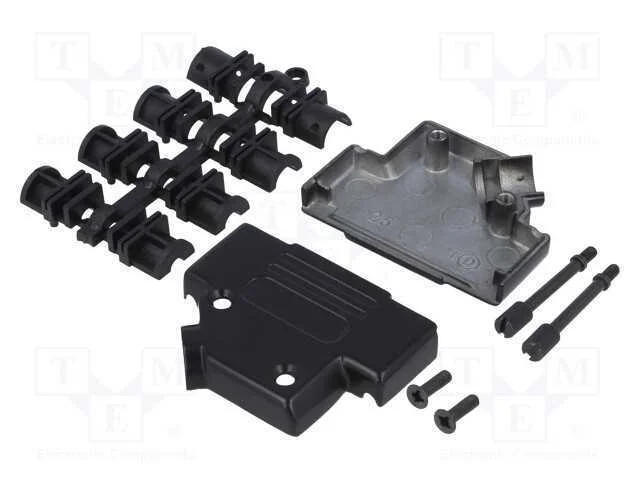Carcaça: para conectores D-Sub, D-Sub 25pin,D-Sub.