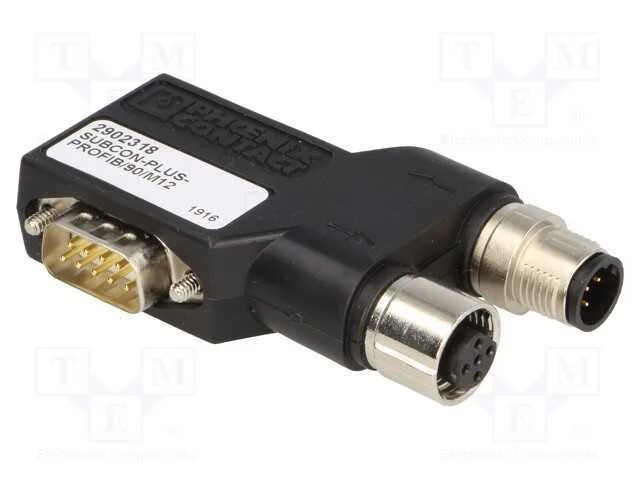 D-Sub, PIN: 9, angulares 90, Versão: Profibus, Ma.