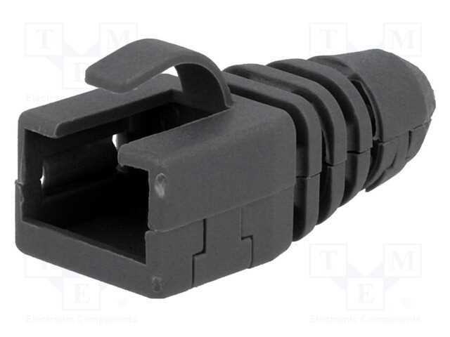 Revestimento de Pino Rj45, Cinzento Escuro