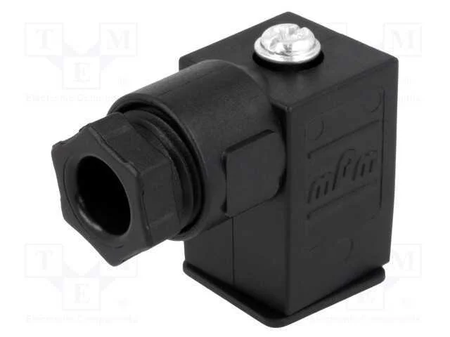 Conector: de válvulas, ficha, formato C, 9,4mm, f.