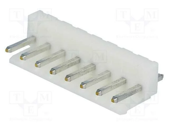 Tomada, Fio-Placa, Macho, Vh, 3,96mm, Pin: 8, Tht, 250v, 10a, -25&divide;85c