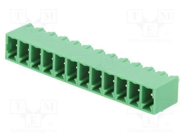 Bloco terminal separável, 3,81mm, faixas: 12, sim.