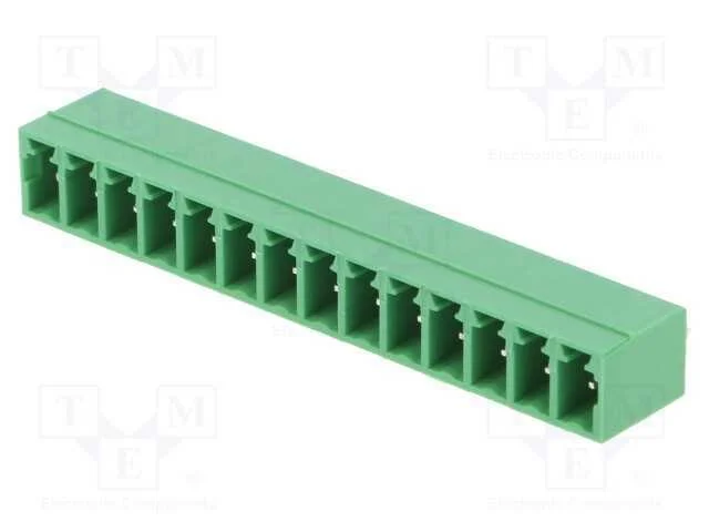 Bloco terminal separável, 3,81mm, faixas: 14, sim.