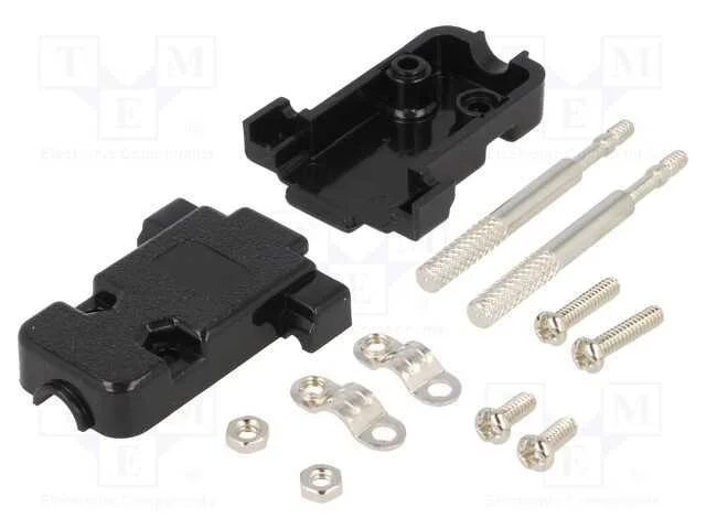 Carcaça: para conectores D-Sub, D-Sub 9pin,D-Sub .