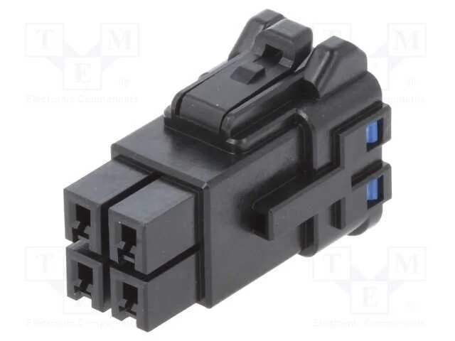 Ficha, Fio-Fio, F&ecirc;mea, Df63w, 3,96mm, Pin: 3, Sem Contactos, Simples