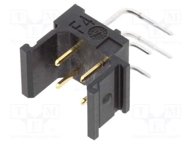 Conector: Placa-Placa, Macho, Pin: 4, Har-Modular, Tht, Angulares