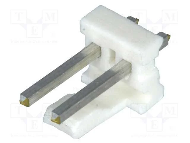 Tomada, Fio-Placa, Macho, Pin: 2, 3,96mm, Tht, Mta-156, Estanhado