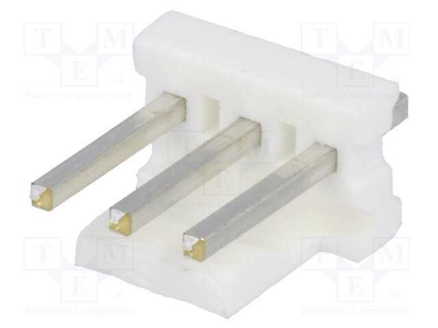 Tomada, fio-placa, macho, PIN: 3, 3,96mm, THT, MT.