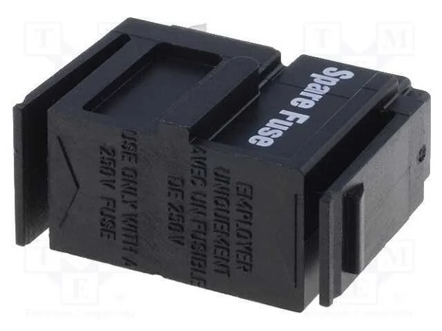 Caixa de fusível, IEC 60320, Fingergrip, Fusedraw.