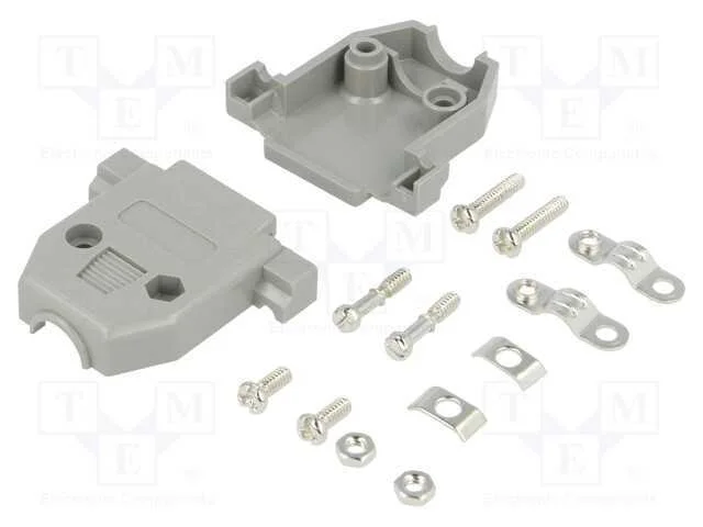 Carcaça: para conectores D-Sub, D-Sub 15pin,D-Sub.