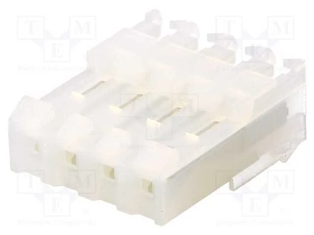 Ficha, fio-placa, fêmea, PIN: 4, 3,96mm, IDC, com.