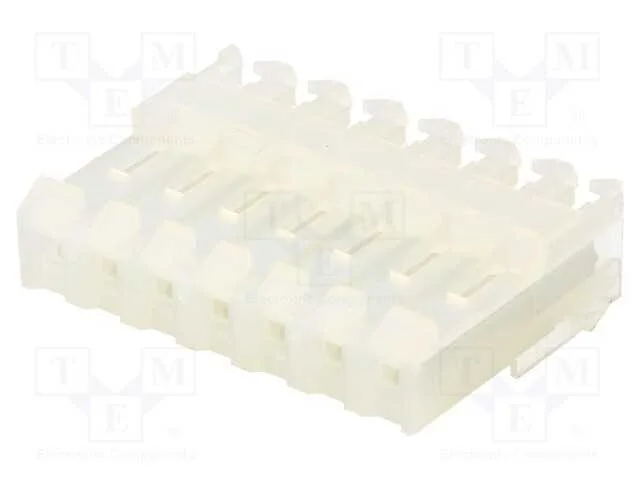 Ficha, fio-placa, fêmea, PIN: 7, 3,96mm, IDC, com.