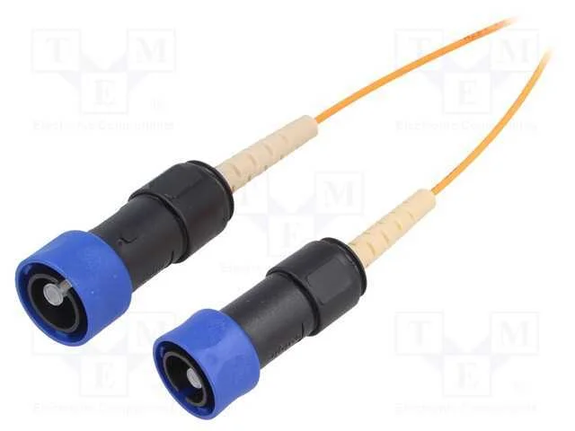 Patchcords de fibra óptica, PIN: 1, simplex de pa.