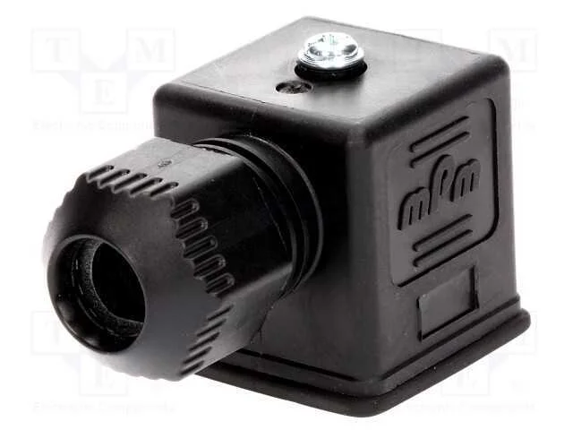 Conector: de válvulas, ficha, formato A, 18mm, fê.