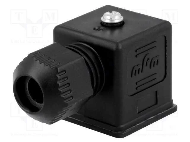 Conector: de V&aacute;lvulas, Ficha, Formato A, 18mm, F&ecirc;mea, Pin: 3, 1,5mm2