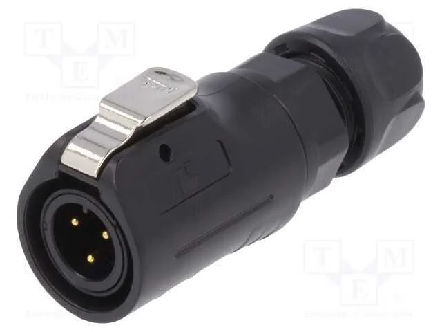 Conector: Redondos, Ficha, Tamanho 12, 02, Macho,.