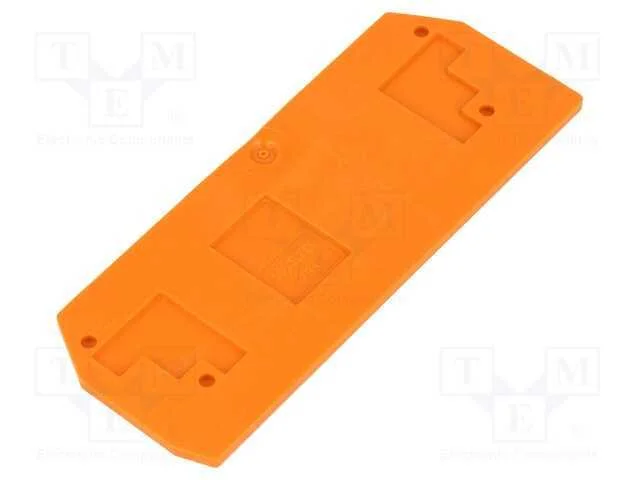 Placa extrema/ de separação, 283, laranja, 283-9