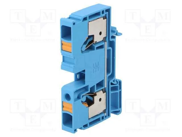 Conector: de carril, 10mm2, faixas: 1, braçadeira.