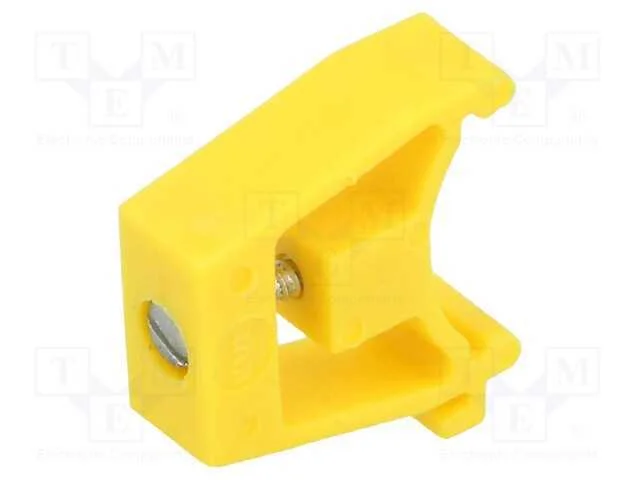 Suporte, amarelo, Larg: 8,6mm, poliamida, TS15, -.