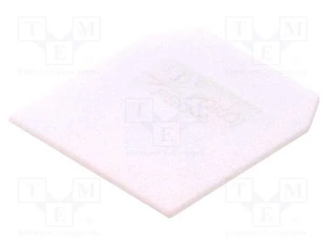 Placa extrema/ de separação, branca, Larg: 1mm, p.
