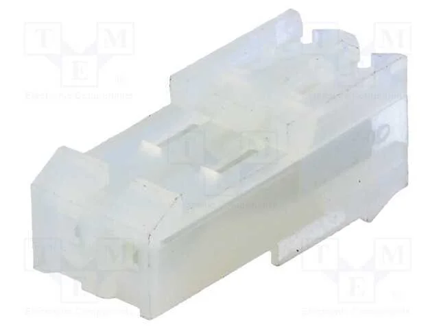 Ficha, fio-placa, fêmea, PIN: 2, 3,96mm, IDC, com.