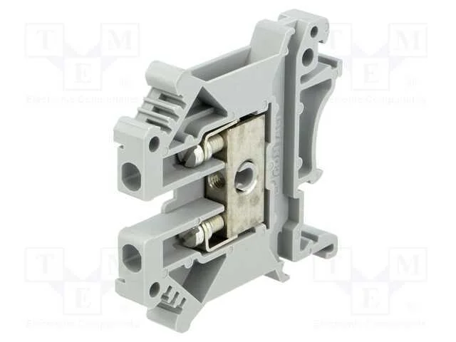 Conector: de carril, 0,2÷4mm2, faixas: 1, braçade.