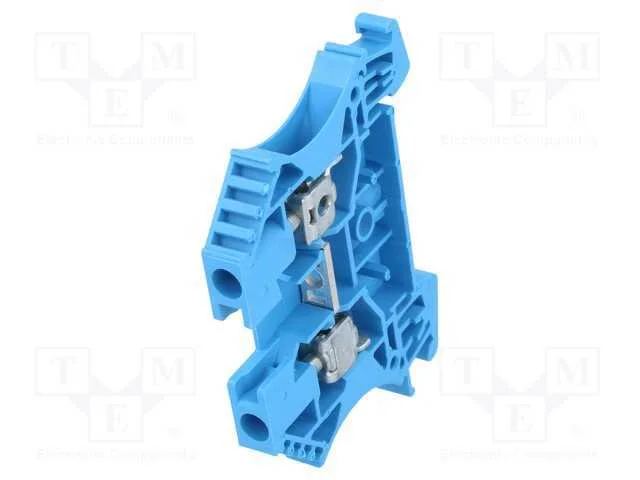 Conector: de carril, 4mm2, faixas: 1, braçadeiras.