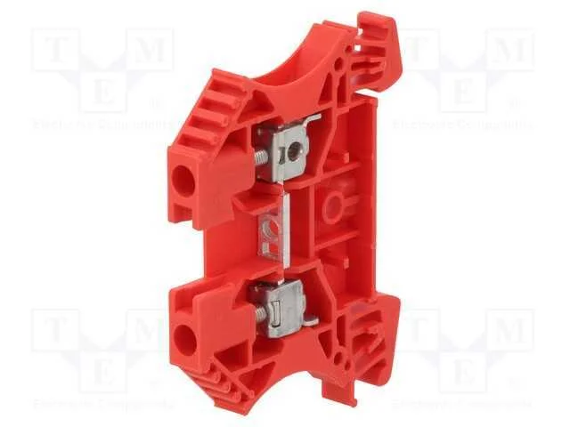 Conector: de carril, 4mm2, faixas: 1, braçadeiras.
