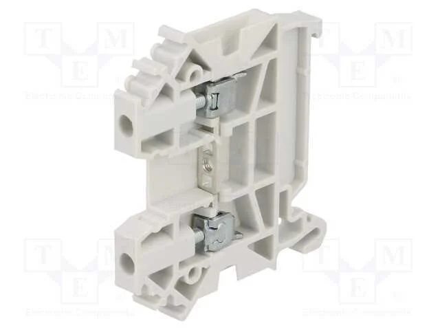 Conector: de carril, 0,5÷4mm2, faixas: 1, braçade.
