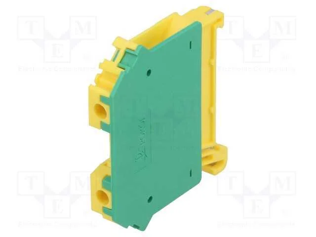 Conector: de carril, 0,5÷6mm2, faixas: 1, braçade.