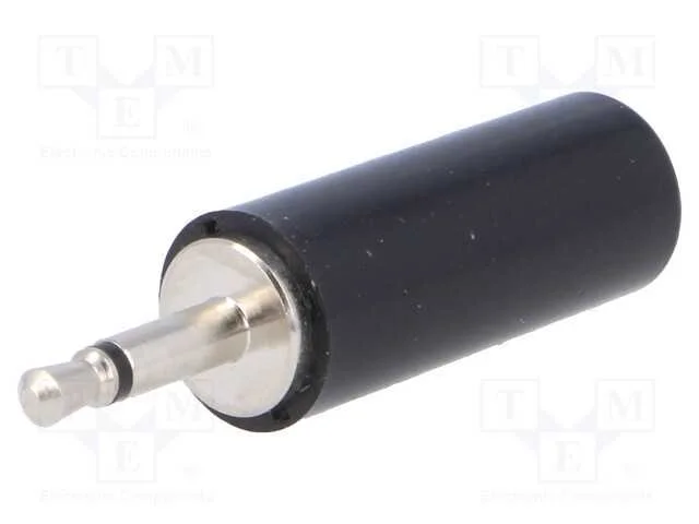 Ficha, Jack 2,5mm, Macho, Mono, Faixas: 2, Simples, com Cabo, Solda