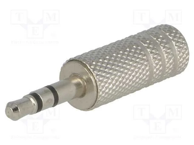 Ficha, Jack 3,5mm, Macho, Stereo, Faixas: 3, Simples, com Cabo