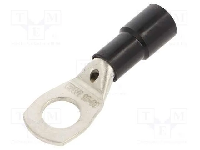 Terminal: anel tubular, M10, : 10,5mm, 16mm2, cer.