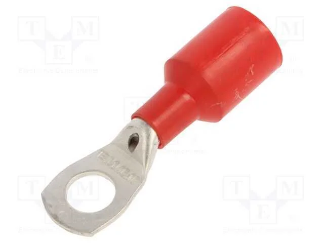 Terminal: anel tubular, M10, : 10,5mm, 16mm2, cer.