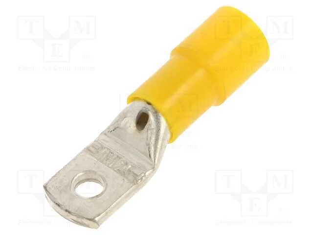 Terminal: anel tubular, M5, : 5,2mm, 25mm2, cerra.