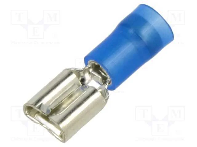 Conetor: plano, 6,3mm, 0,8mm, macho, 1,5÷2,5mm2, .